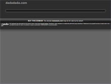 Tablet Screenshot of dadadada.com